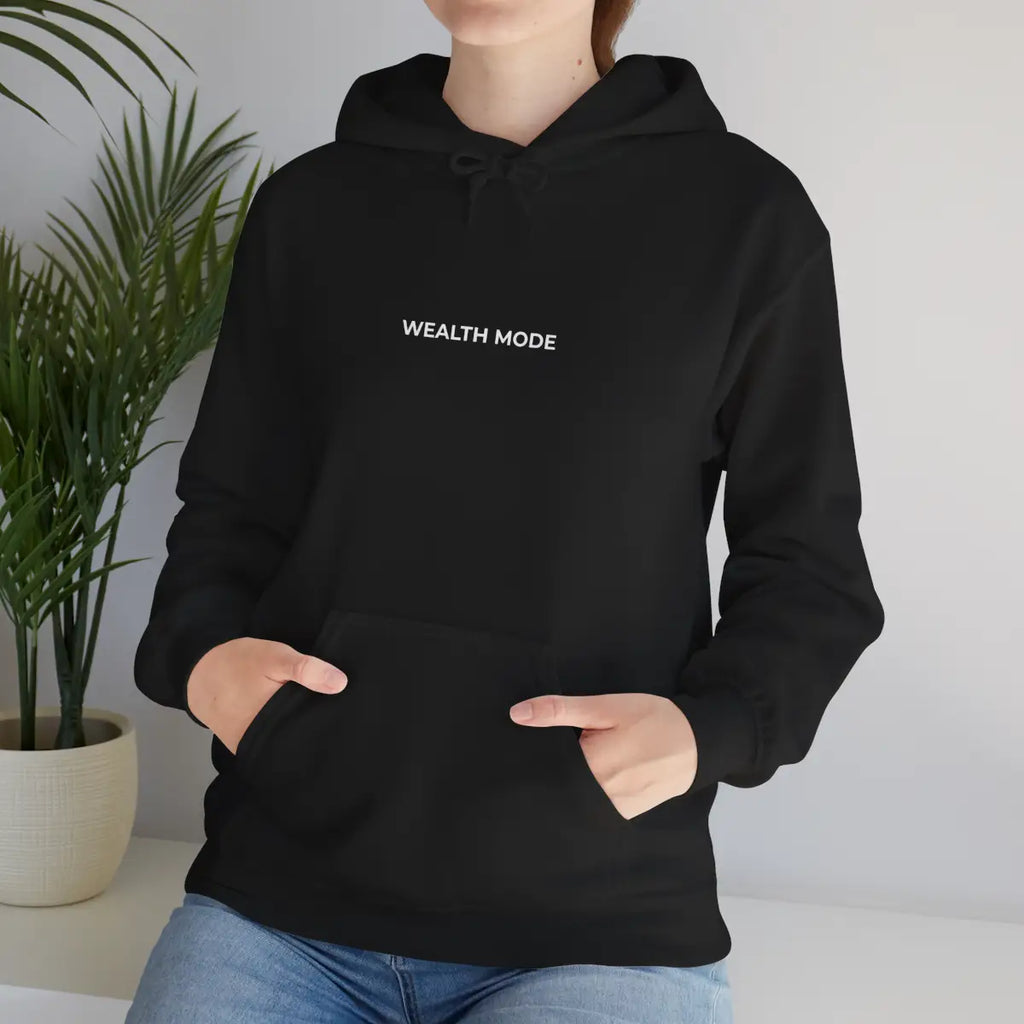 WEALTH MODE Premium Heavyweight Hoodie – Make Money Work For You